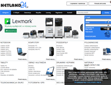 Tablet Screenshot of netland24.pl